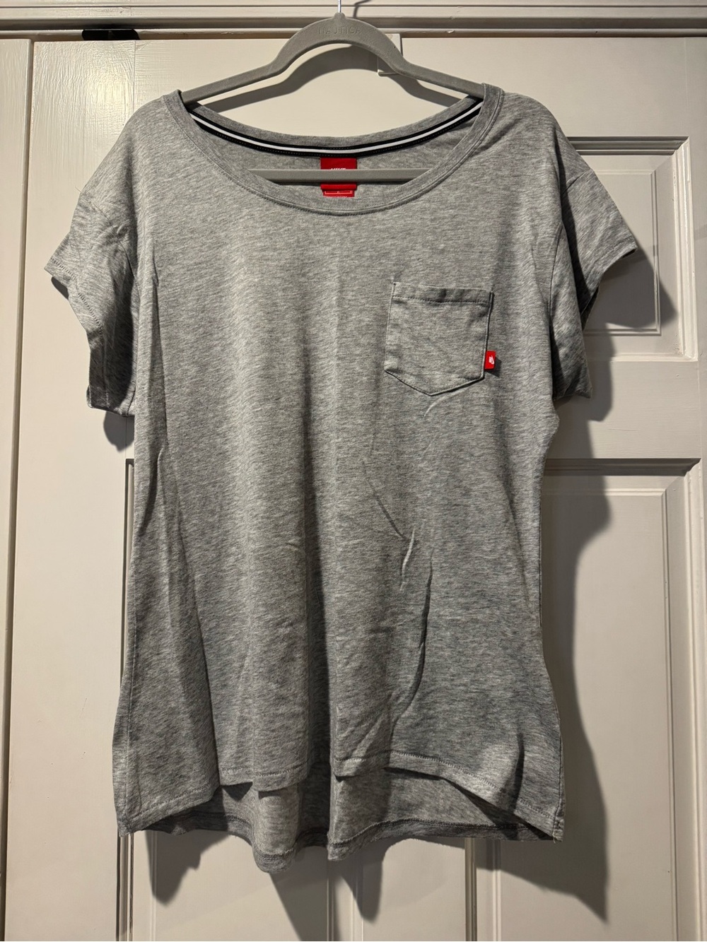Nike Gray Short Sleeve Pocket Tee